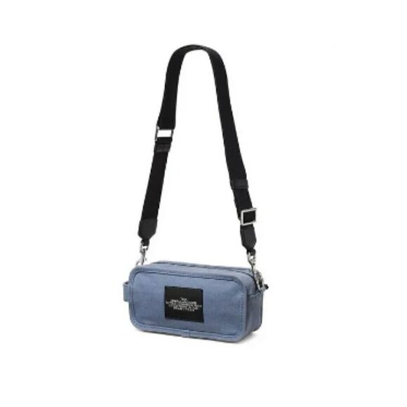 NWT！Marc Jacobs The Camera Bag -Blue Shadow -Webbing canvas - Picture 4 of 15